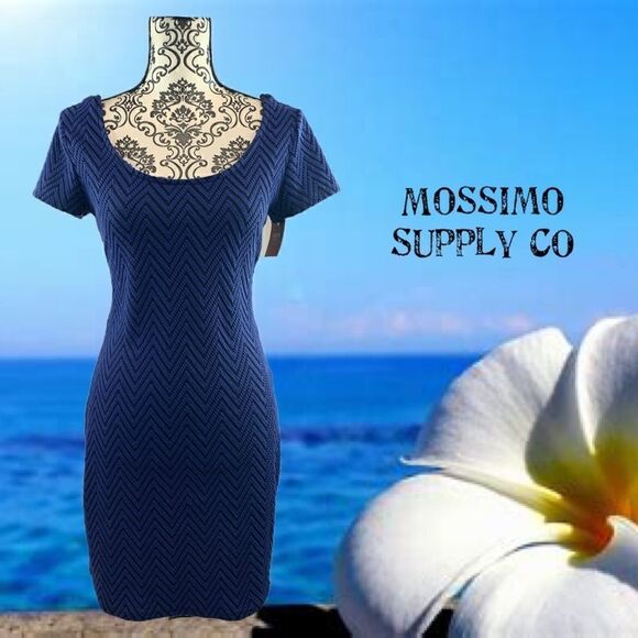 $5 ADD ON ITEM Massimo Royal blue Slip-On dress NWT - Picture 2 of 8